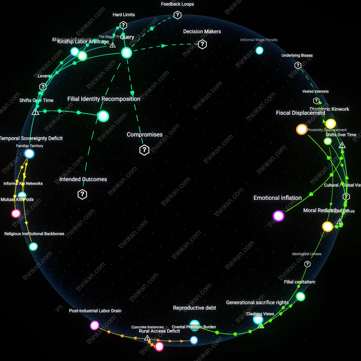 Analysis: Explore the complex interplay between careers and tradition in elder care — unpack hidden assumptions and trace causal links interactively.