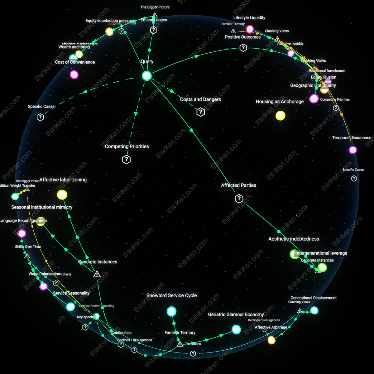 Analysis: Explore the wealth implications of selling a Midwest home for a coastal lifestyle — trace the reasoning chains and unpack hidden assumptions interactively.