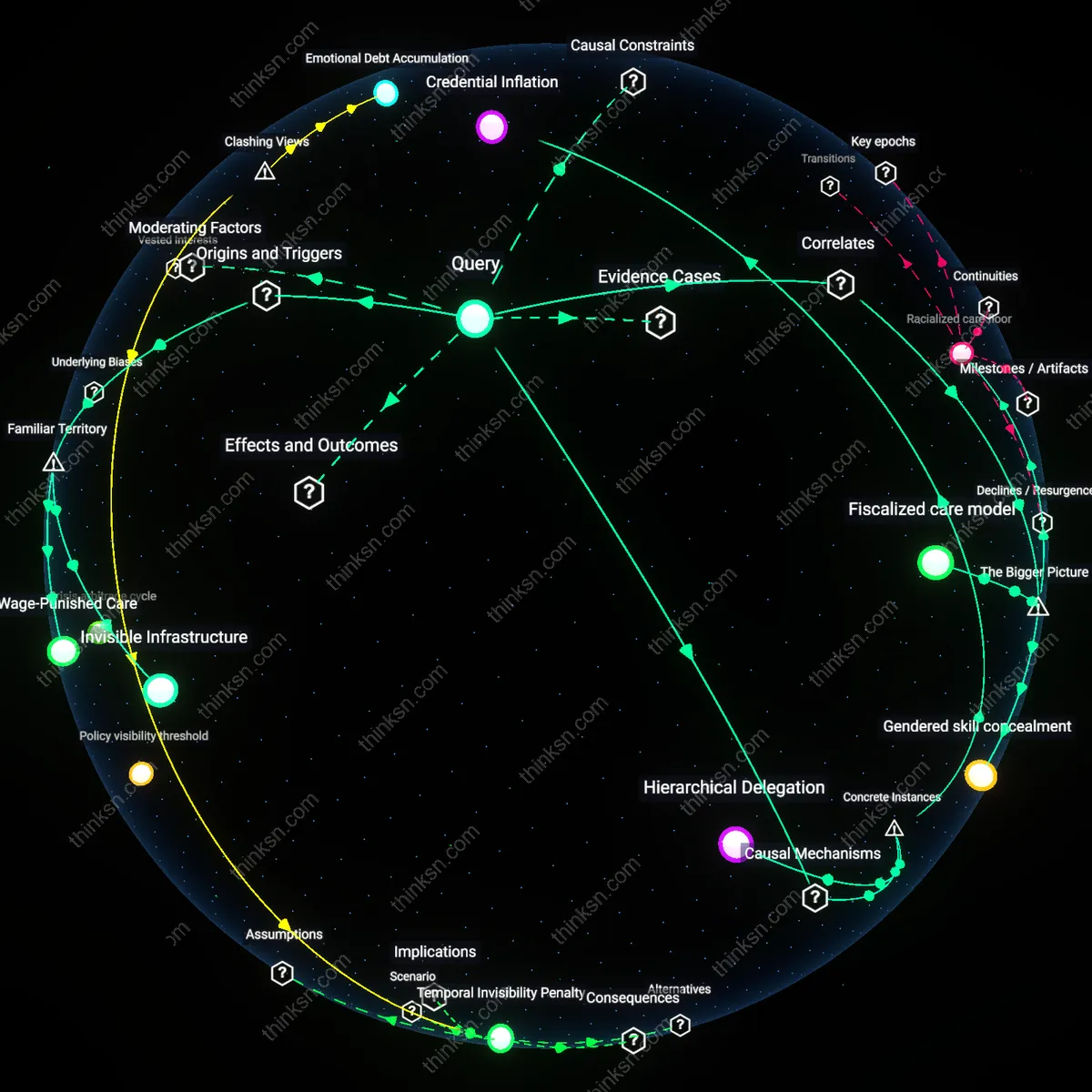 Analysis: Explore the systemic undervaluation of emotional labor by mapping the causal links behind caregiver burnout among low-wage childcare workers.