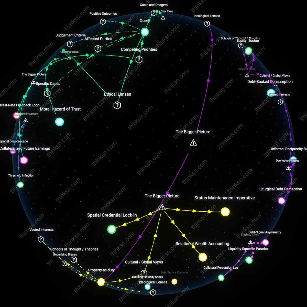 Analysis: Explore the financial risks of HELOCs for middle-class families — unpack causal links and hidden assumptions in an interactive 3D graph.
