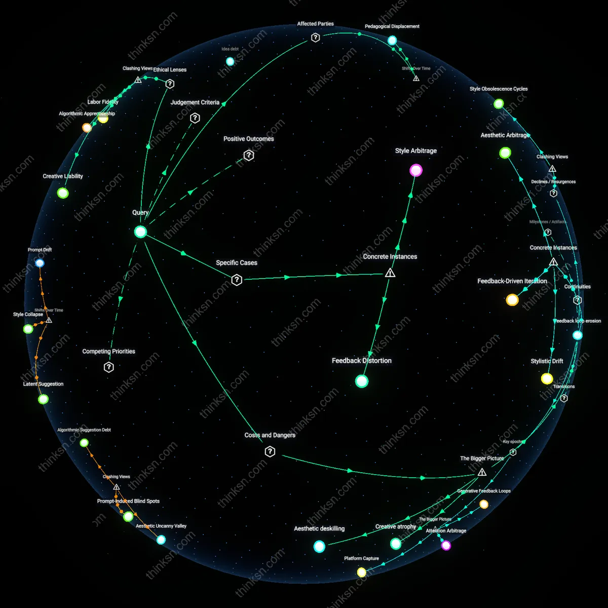 Analysis: Explore the impact of AI originality on freelance designers earnings — trace hidden costs and unpack interlinked consequences interactively.