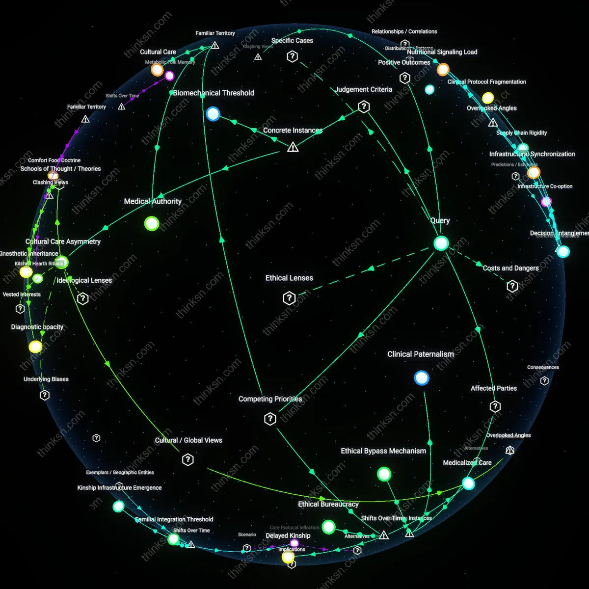 Analysis: Explore the reasoning behind justifying feeding love over cultural care values — trace causal links and unpack hidden assumptions interactively.