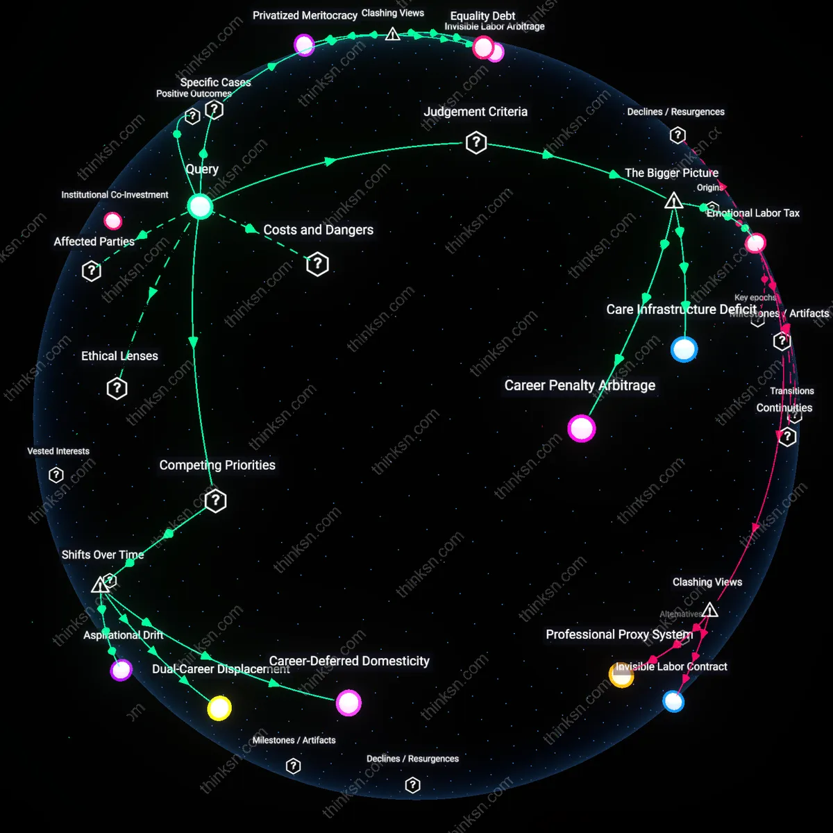 Analysis: Explore the complex reasoning behind career sacrifices in relationships — map and unpack the systemic gender expectations at play interactively.