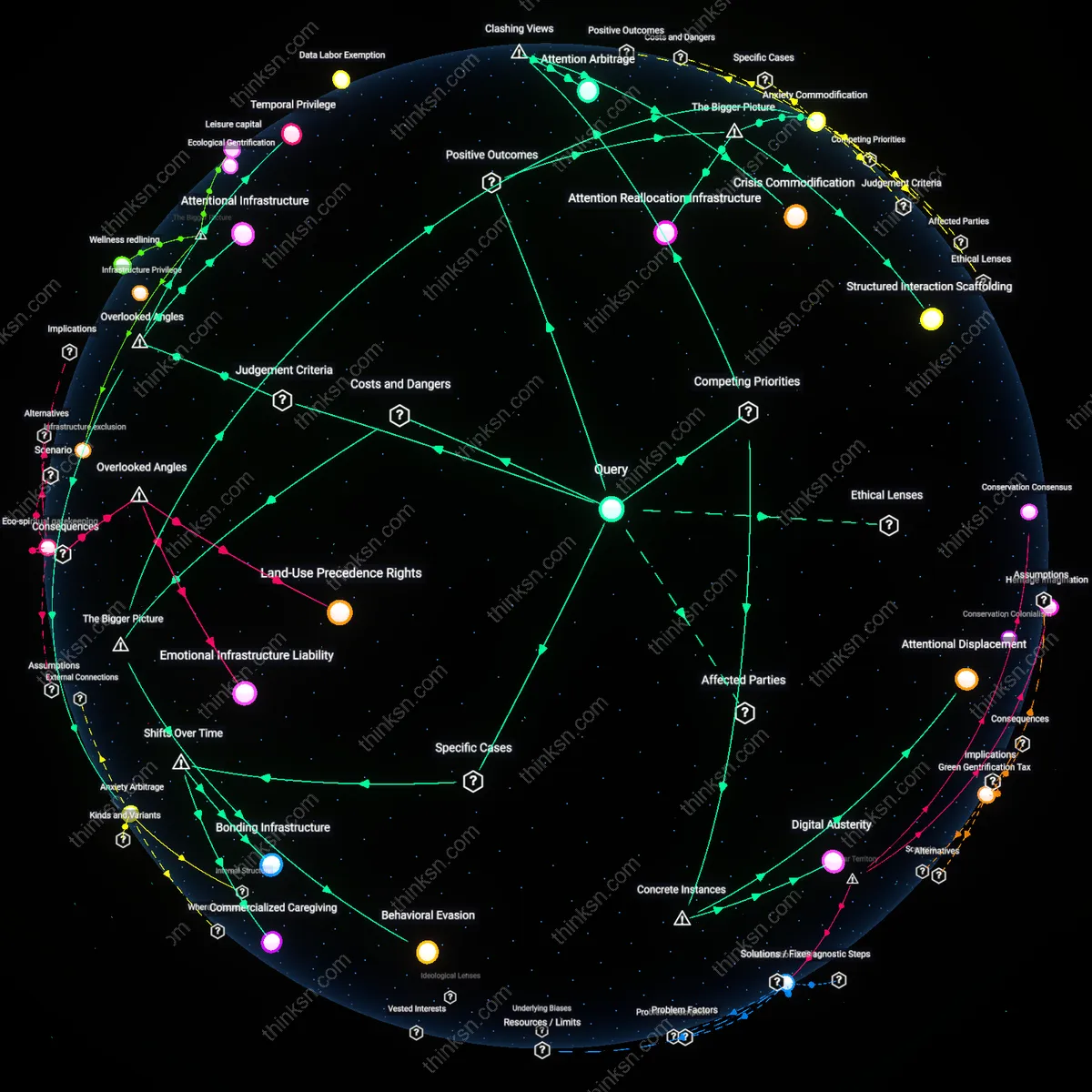Interactive semantic network: Why does the trend of “digital detox retreats” for families spark debate about authenticity of parental bonding versus commercial exploitation of parental anxiety?