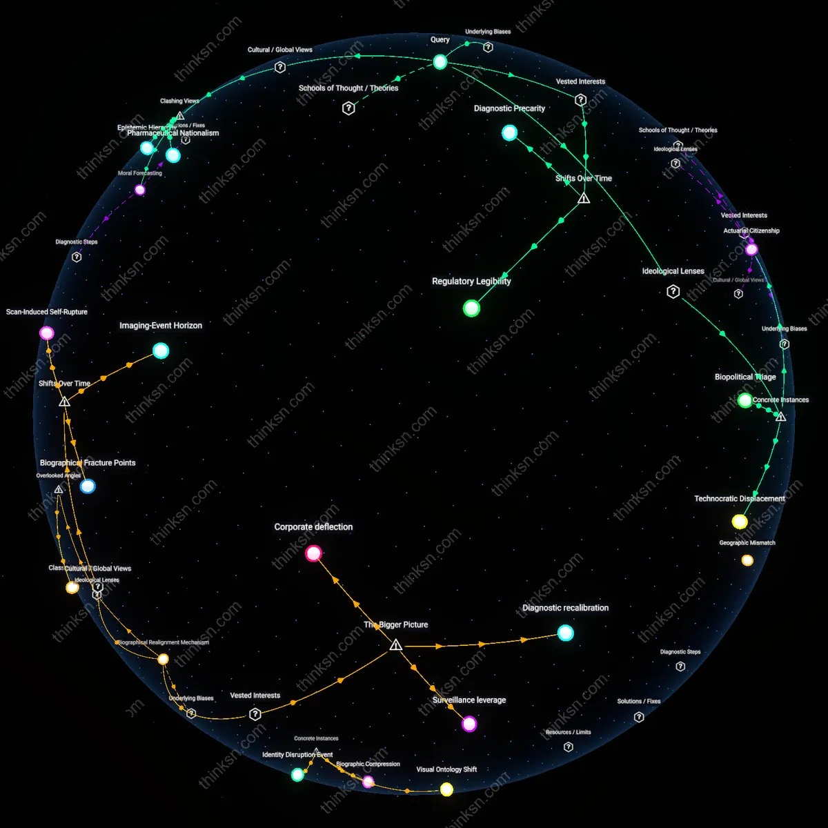 Analysis: Explore the causal links and hidden assumptions behind lung cancer screening for smokers with COPD — unpack the reasoning chains interactively.