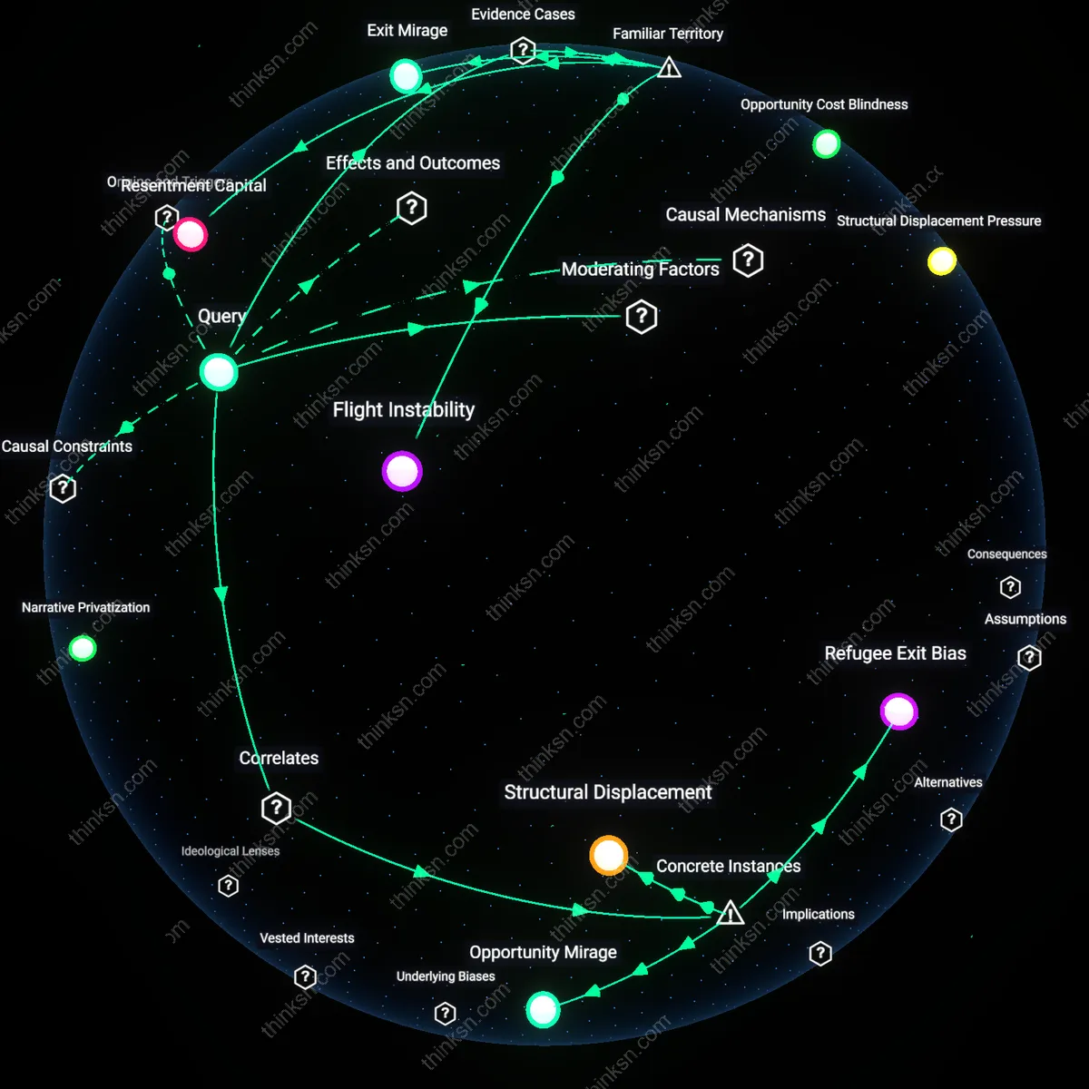 Interactive semantic network: When the primary motivation to launch a small retail shop is escaping a toxic workplace, does that emotional driver predict higher failure rates than opportunity‑driven motives?