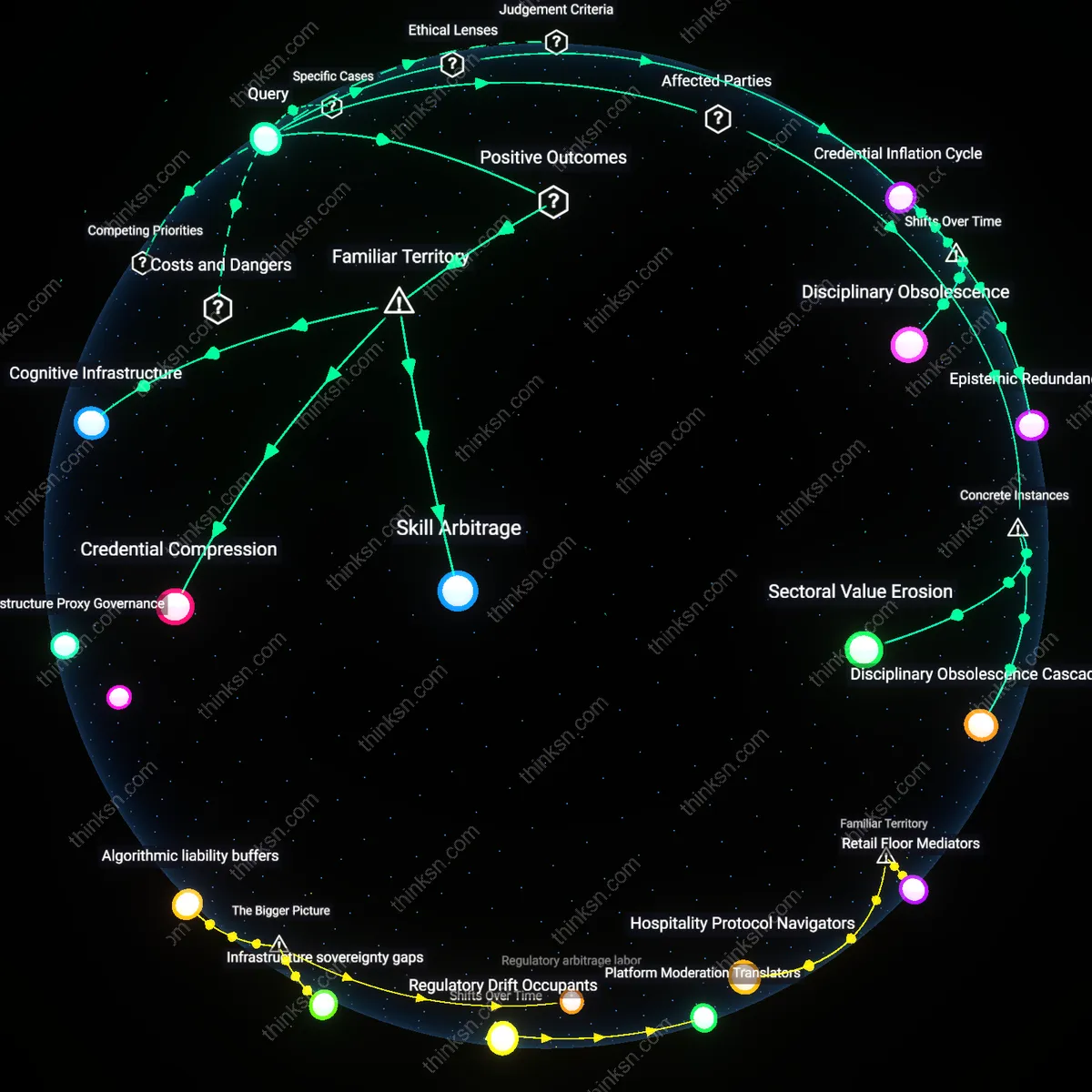 Analysis: Explore how interdisciplinary skills impact the ROI of single-discipline graduate degrees — unpack hidden assumptions and trace causal links interactively.