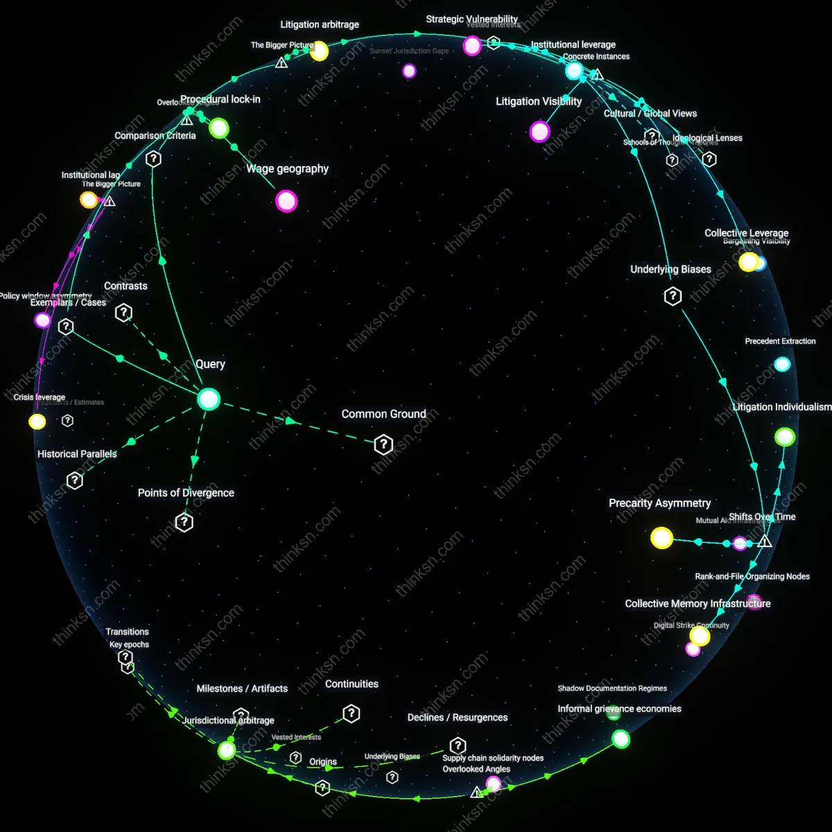 Analysis: Unpack the strategic merits of collective bargaining versus individual lawsuits for retail workers — explore causal links and assumptions interactively.