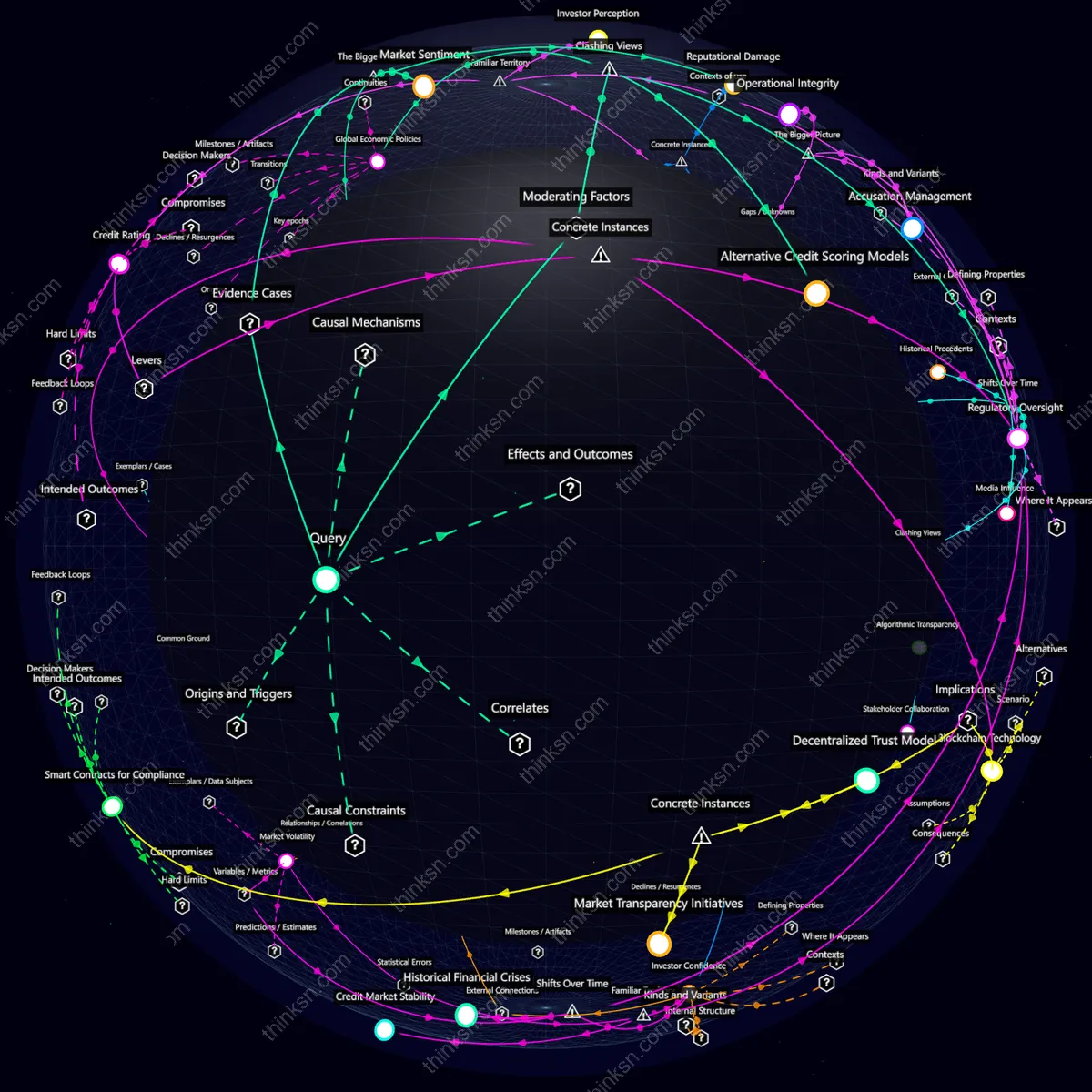 Analysis: Analyzing the ripple effects of corruption allegations against a major credit rating agency and their impact on investor trust through a structured semantic network.