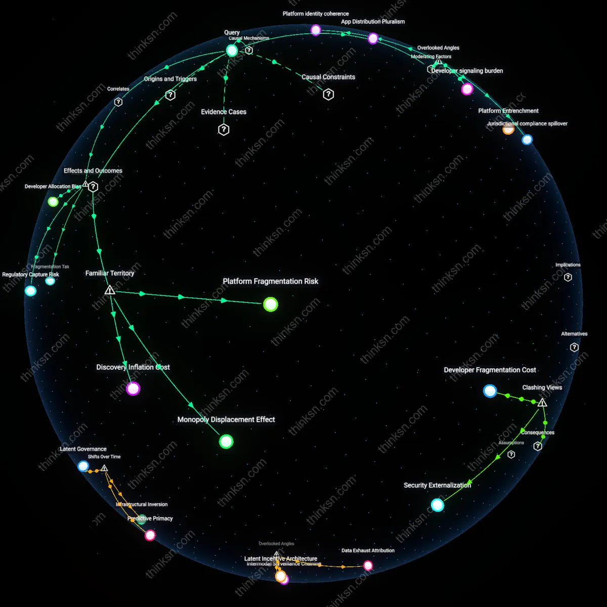 Analysis: Explore how forced competition through third-party app stores impacts consumer choice — trace causal links and unpack hidden assumptions interactively.