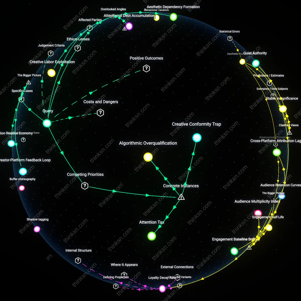 Analysis: Explore the trade-off between TikTok creativity and attention fragmentation — map causal links and unpack hidden assumptions interactively.