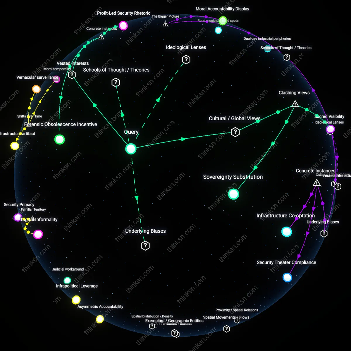 Interactive semantic network: When a surveillance‑camera manufacturer argues that mandatory encryption standards would hinder law‑enforcement effectiveness, are they prioritizing public safety or protecting proprietary technology from competition?