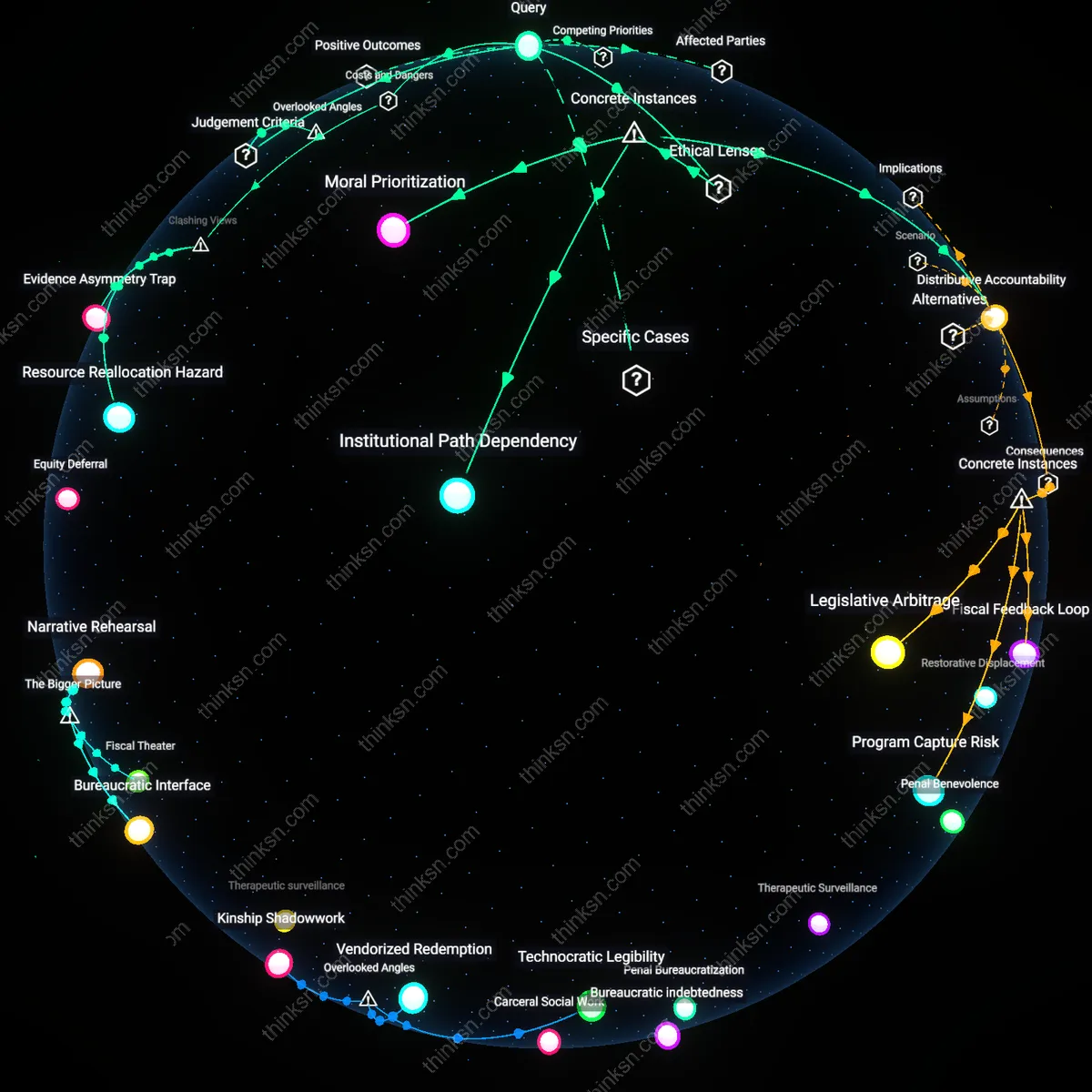 Interactive semantic network: When quasi‑experimental studies show that increased funding for reentry programs reduces recidivism, does this justify reallocating resources from policing to social services despite political resistance?