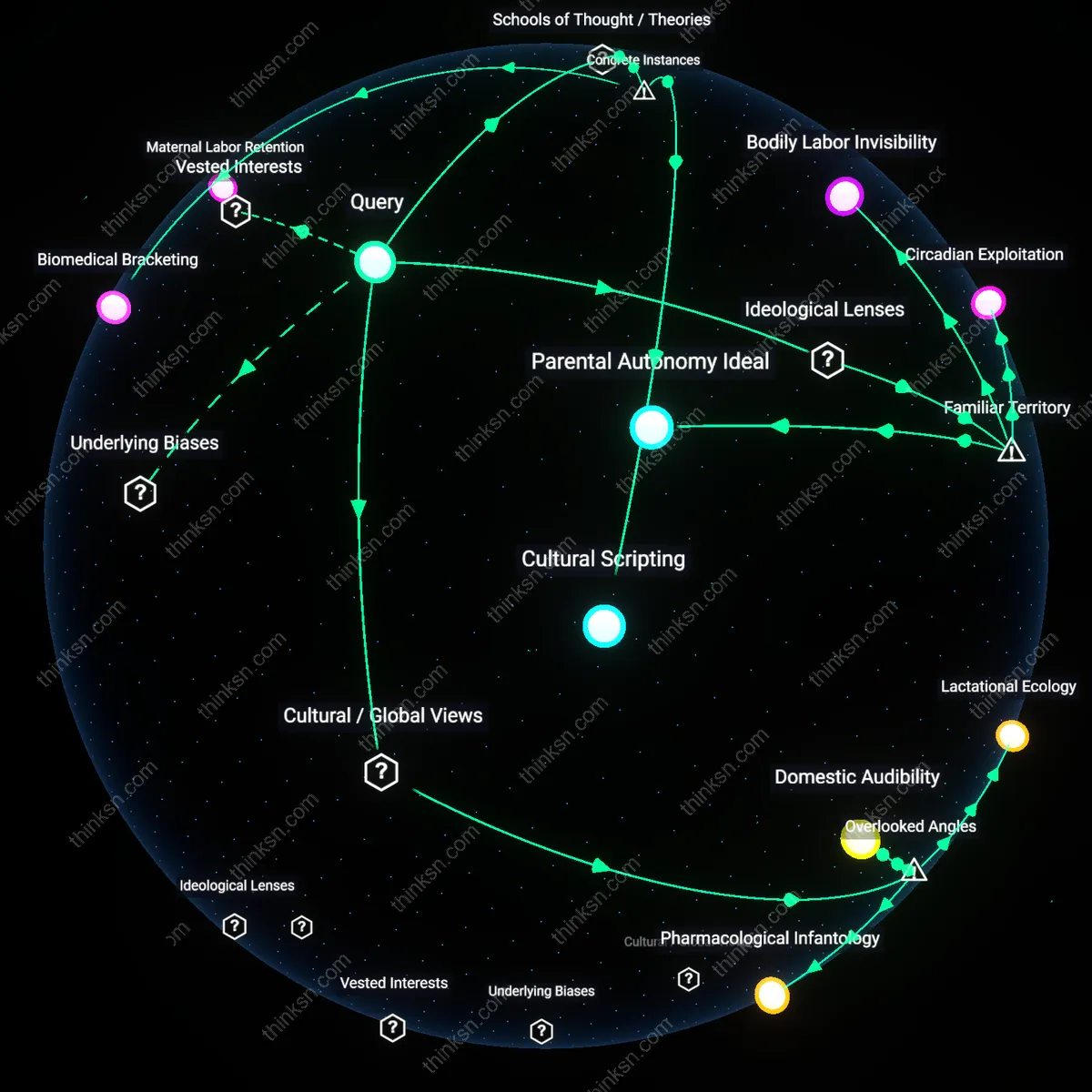 Analysis: Explore the debate on night feeding convenience versus infant health — unpack hidden assumptions and trace causal links interactively.