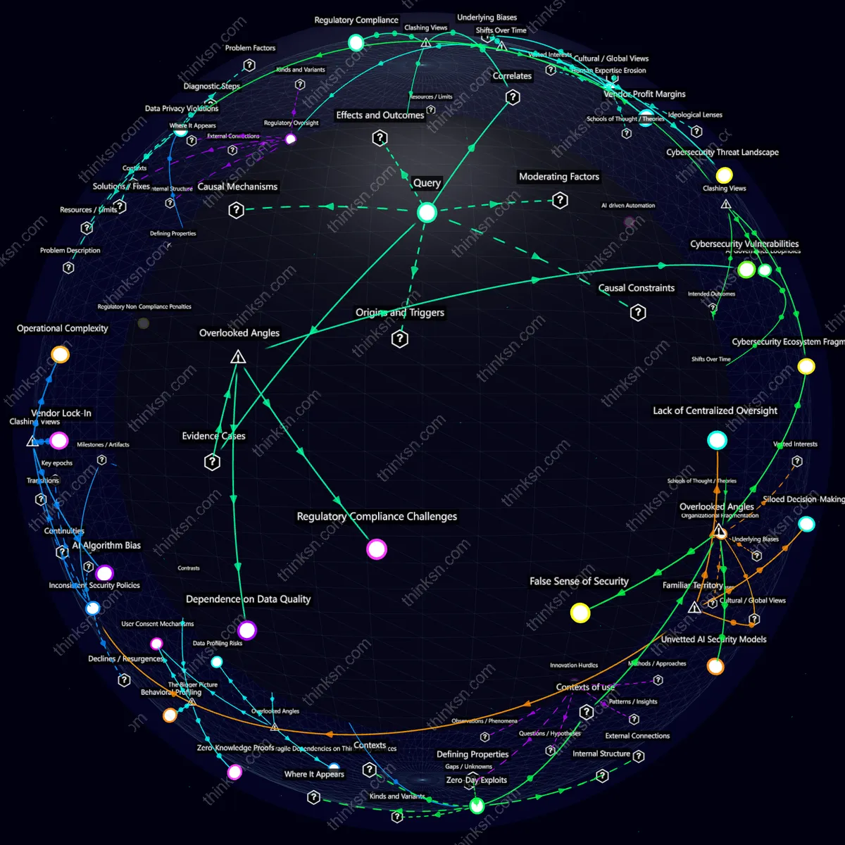 Analysis: Analyzing shifts from antivirus to AI cybersecurity, exploring causes, effects, and systemic impacts through a structured knowledge graph.