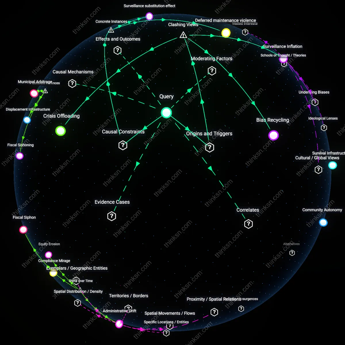 Analysis: Explore how resource allocation and bias shape police forces in poor neighborhoods — trace causal links and unpack hidden assumptions interactively.