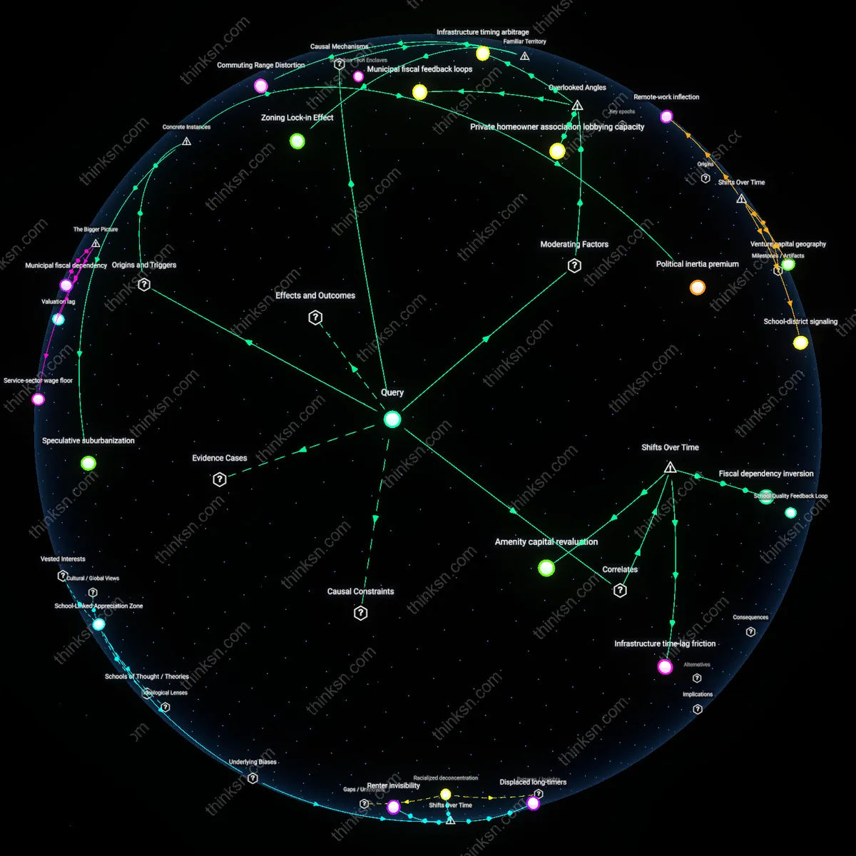 Analysis: Explore the causal links and hidden assumptions behind tech wealth impacts on Sun Belt suburbs — map housing vs. character tensions interactively.