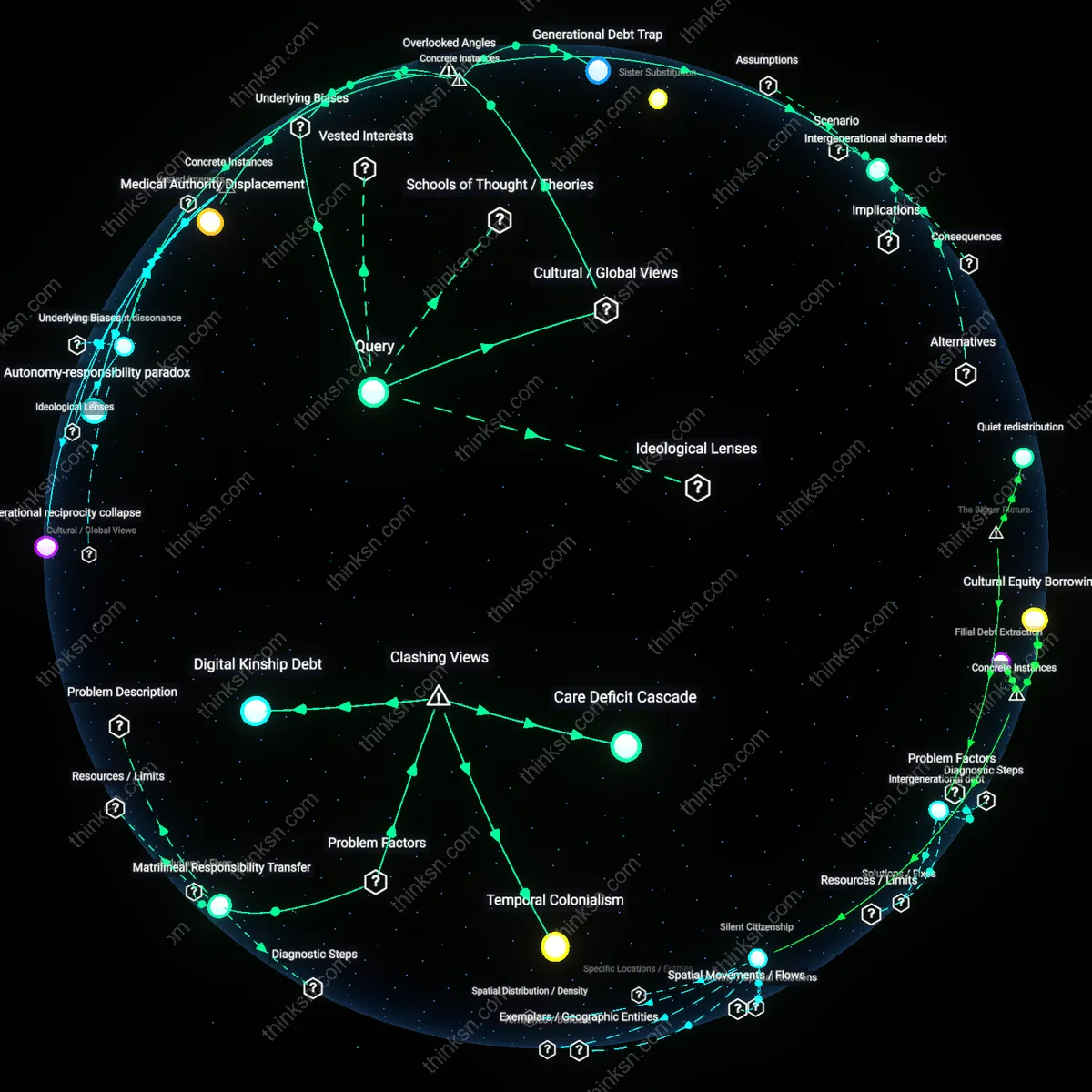 Analysis: Explore the filial duty vs elder care costs dilemma for Asian-American families — unpack hidden assumptions and trace causal links interactively.