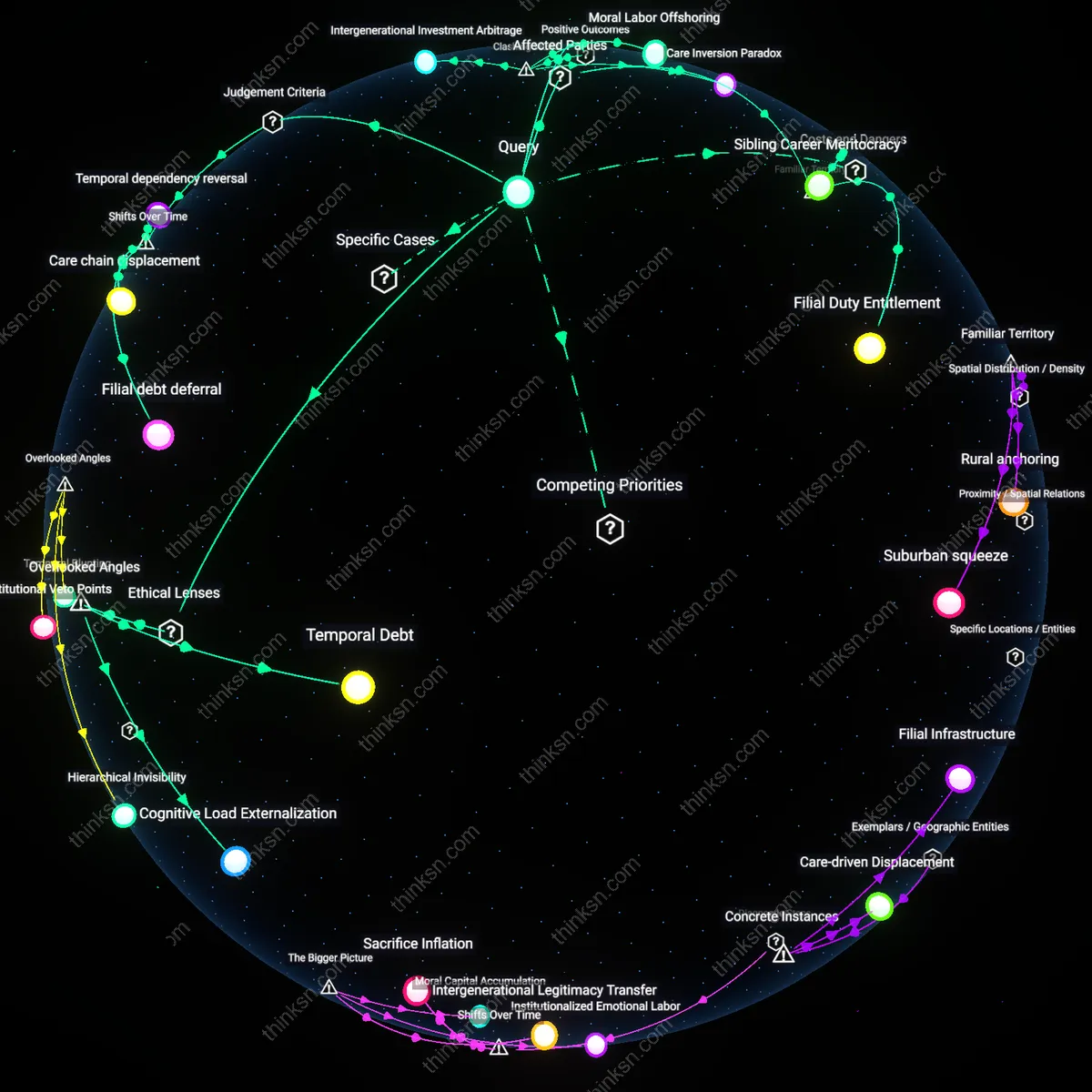 Analysis: Explore the ethical dilemma of prioritizing siblings over aging parents — unpack hidden assumptions and trace reasoning chains interactively.