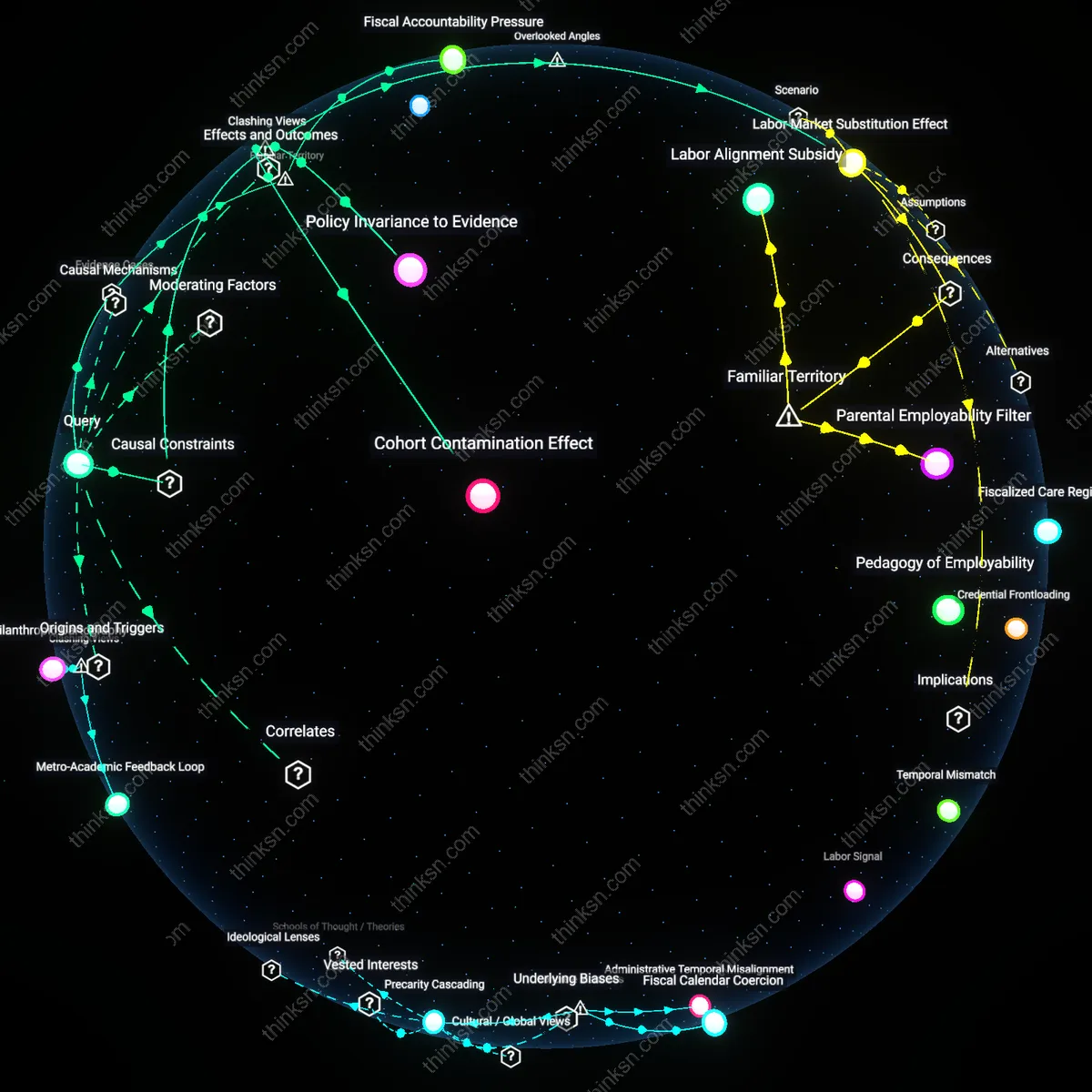Analysis: Explore the complex reasons mixed evidence hinders Universal Pre-K funding — trace causal links and unpack hidden assumptions interactively.