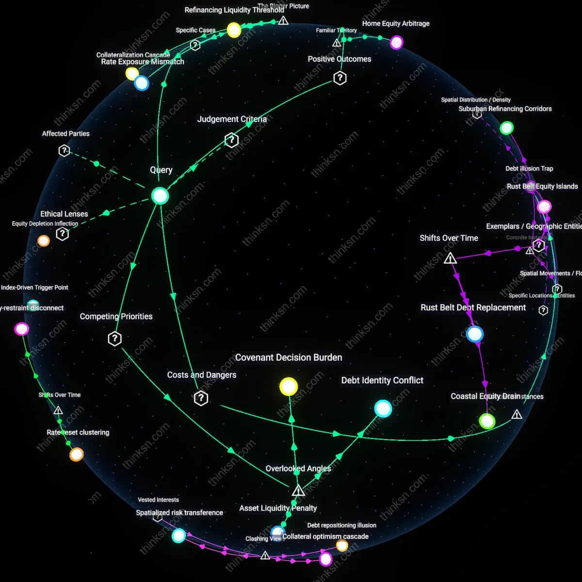 Interactive semantic network: How should a homeowner assess whether using a HELOC to pay off higher‑interest credit card balances improves net worth, given the risk of variable rates and future refinancing costs?