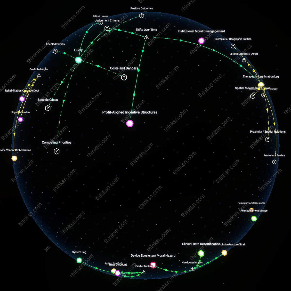 Analysis: Explore the complex interests at play when promoting spinal fusion despite mixed evidence — trace causal links and unpack hidden assumptions interactively.